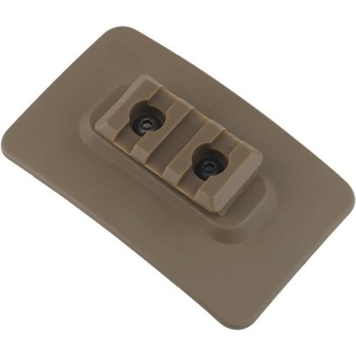 Portable Tactical Helmet Accessory Quick Mount Plate with Magic Hook and Multiple Fixing Components 1