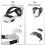 Strap for Meta Quest 3S with Detachable Battery Headband, Adjustable  Straps for Quest 3/Quest 2 VR Headset 9