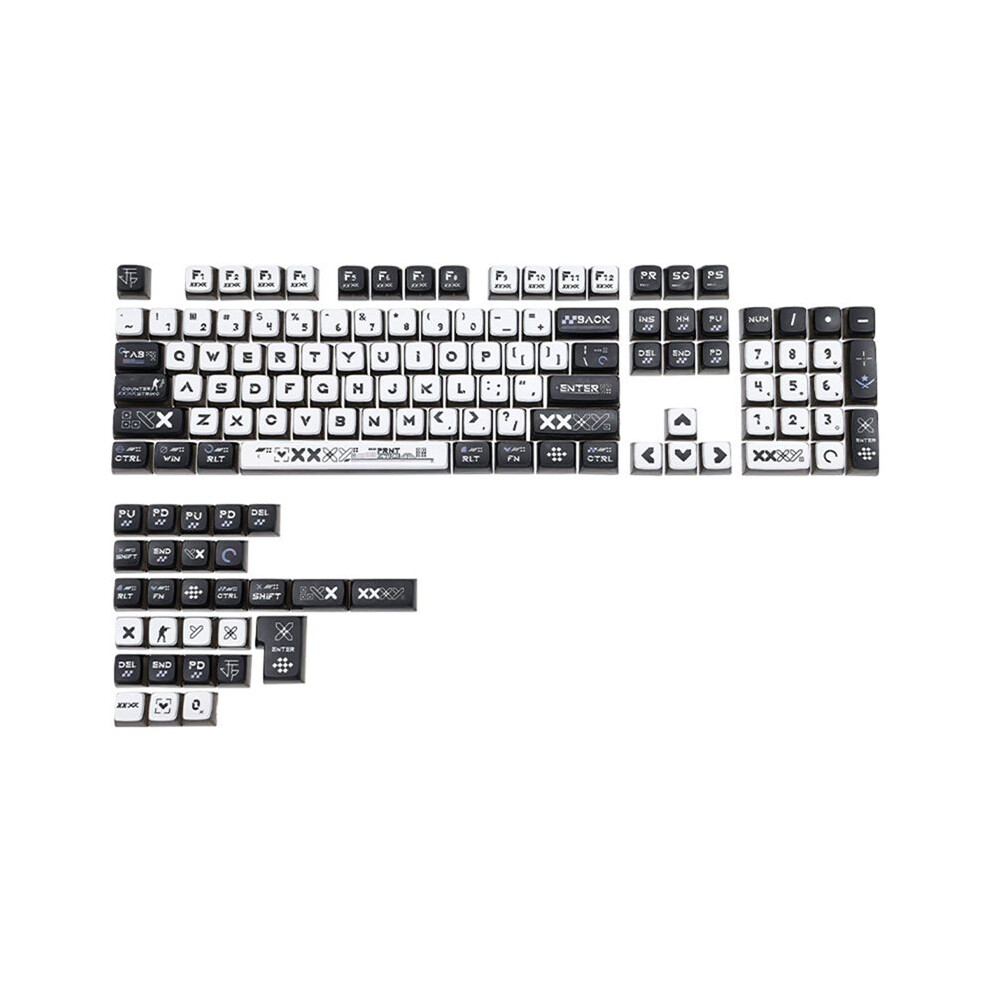 132 Keys Keycaps Pbt Pc Keycap For Gateron Mx Switches Keyboards Cbsa Game Keyboard 6032810406578