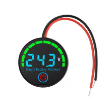LED Battery Level Indicator Digital Voltmeter 12V/24V/36V/48V Voltage Charge Tester Lithium Battery Capacity Board