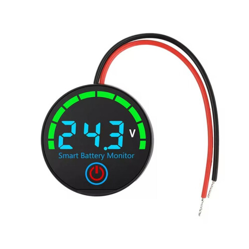 LED Battery Level Indicator Digital Voltmeter 12V/24V/36V/48V Voltage Charge Tester Lithium Battery Capacity Board 1