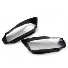 1Pair Car Front Headlamp Cover for  A4 A4L B8 2009-2012 Transparent Lampshade Car Accessories 8K0941029C 8K0941029AQ