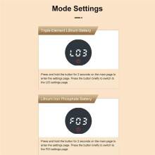 LED Battery Level Indicator Digital Voltmeter 12V/24V/36V/48V Voltage Charge Tester Lithium Battery Capacity Board
