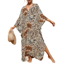 Kaftan Dresses for Women Stylish Caftans Size Beach Cover Soft Loungewear 10 One Size
