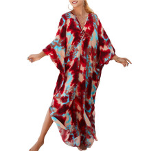 Kaftan Dresses for Women Stylish Caftans Size Beach Cover Soft Loungewear 23 One Size