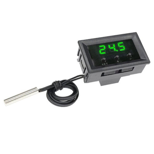 W1209  12V Digital Thermostat Temperature Controller Regulator Thermoregulator Incubator NTC Sensor  Module A 2