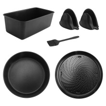 Accessoires pour Friteuse à Air pour 6. 5 QT et 8 QT Foodi, Jeu de Cuisson pour Friteuse à Air, RevêTement AntiadhéSif, Lavable au