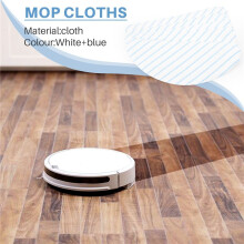 25 Pezzi Tamponi nel Microfibra Usa e Getta per Aspirapolvere Robot OZMO T8 / T8 + / T8 AIVI / N8 / N8 Pro / N8 Pro +