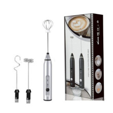 Elektrischer MilchaufschäUmer, Kabelloser Handmixer, USB--Kaffeemaschine, Schneebesen, Mixer, Cappuccino, Sahne, Ei, Mixer B