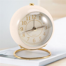 Petites Horloges de Table, RéVeil Analogique de Table à Quartz Classique Sans Tic-Tac avec RéTro-éClairage pour DéCor de Chambre