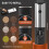 Rechargeable Electric Salt and Pepper Grinder Set with Double Charging Base, USB Cable, Automatic Salt Pepper Grinder 1
