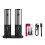 Rechargeable Electric Salt and Pepper Grinder Set with Double Charging Base, USB Cable, Automatic Salt Pepper Grinder 7