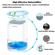 DéShumidificateur et Purificateur D'Air 2 en 1 pour la Maison pour la PièCe pour la Cuisine, Absorbeurs D'Humidité Muets SèChe-Air Noir Prise UE