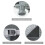 Washing Machine Stand Adjustable Refrigerator Raised Base Mobile Roller Bracket Wheel Bathroom Kitchen Accessories 8
