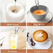 Elektryczne Spieniacze do Mleka Handheld Wireless Blender USB Ekspres do Kawy Trzepaczka Mikser Cappuccino Cream Egg Food Blender B