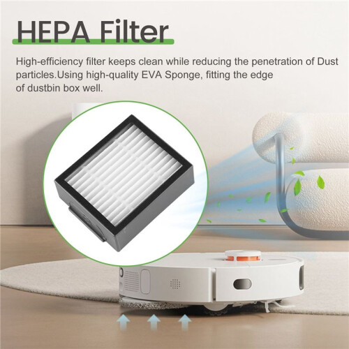10 Pack HEPA Filter Replacement for   I&E Series E5 E6 E7 I3 I3+ I4 I6 I6+ I7 I7+ I8 I8+/ Robot Vacuums 1
