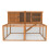 6ft Kendal Outdoor Rabbit Hutch and Run 2