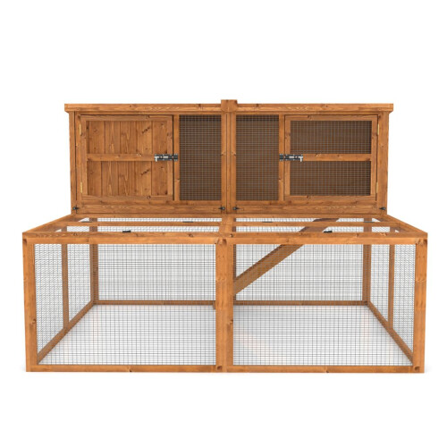 6ft Kendal Outdoor Rabbit Hutch and Run 1