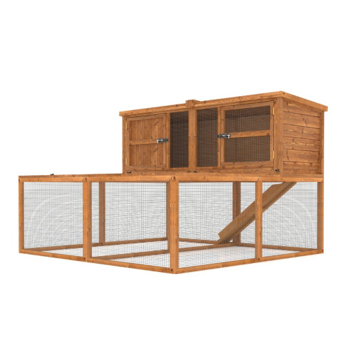 6ft Kendal Outdoor Rabbit Hutch and Run 2