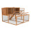 6ft Kendal Outdoor Rabbit Hutch and Run 6