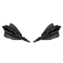1Pair Front Outer Windshield Cowl Cover 51718193201 51718193202 for 5 Series E39 95-03 Bonnet Cowl Watercourse Cover