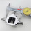 Small 1:1 T Type  Commutator Shaft Diameter 10mm Right Angle Drive Gearbox Bevel Gearbox Rotation Single 5
