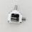 Small 1:1 T Type  Commutator Shaft Diameter 10mm Right Angle Drive Gearbox Bevel Gearbox Rotation Single 2