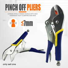 B Type Pinch Pliers Max Cut 7mm Diameter Used for Air Conditioner Refrigeration Copper Pipes ETC.Cutting Sealing Plicers