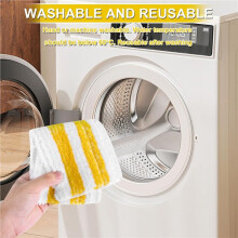 Pack of 6 Microfibre Floor Cloths for SC1,SC2,SC3,SC4,SC5 Steam Cleaners,EasyFix Replacement Pads,Floor Nozzles