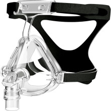 Full Face CPAP Mask,CPAP Mask Replacement,CPAP Full Face Cover with Headgear,Elbows,Cushion,Frame Reuse CPAP Supplies