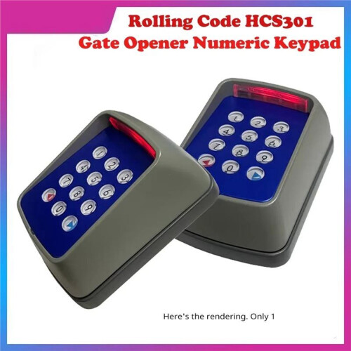 New  Locks for Doors Keypad Door Access Control System 433MHZ Rolling Code Keypad for Entry Gate Wireless Keypad 1