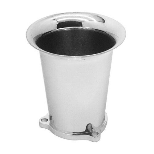 Air Filter Interface Cup Horn Velocity Stack Billet Aluminum Velocity Stack for  Chrome Cv Carburetor