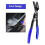 Advanced Auto Trim Removal Tool Kit, 3-Piece Panel Clip Pliers Set with Storage Bag for Car Upholstery, 4