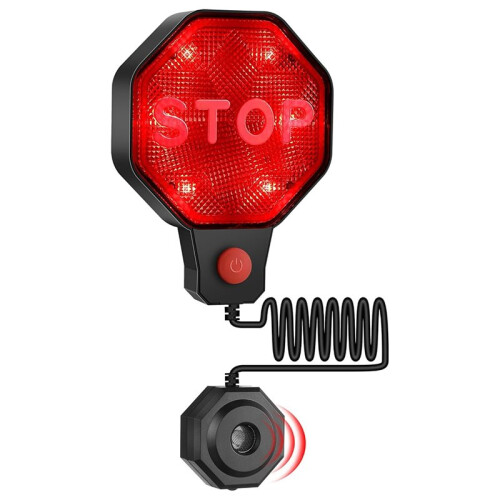 Adjustable Garage Parking Sensor Aid with LED Indicators, Parking Assist Sensor with Dual Power Options US Plug