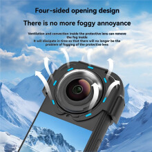 Lens Guards for X4 Air Lens Protector Cap for Insta 360 X4 Air Camera Clip- Protector Guards Accessories