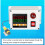 Automatic Induction Counter, Digital, Count  to 999999, 70CM Sensing Distance, Auto Totalizer, for Factories Eu Plug 2