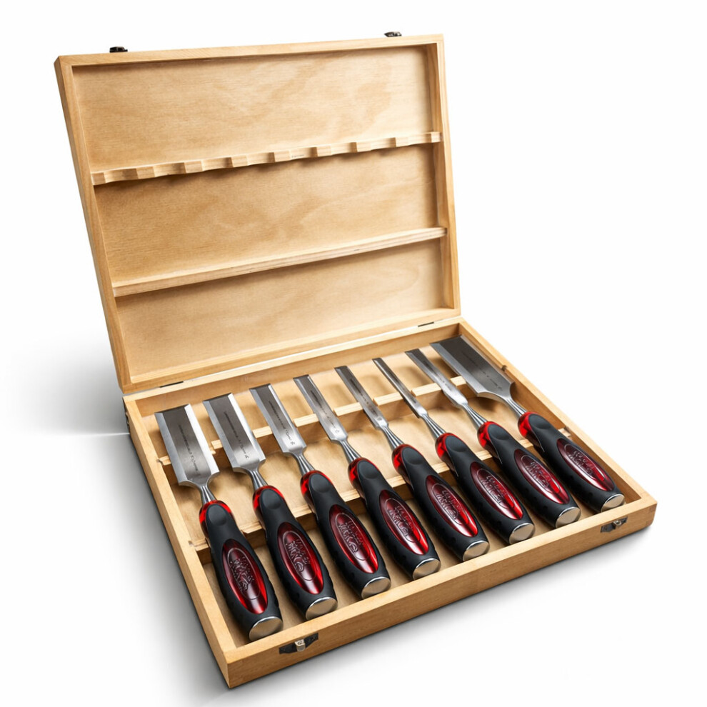 Lumberjack Chisel Set With Split-Proof Handles 8Pc 5060504001878