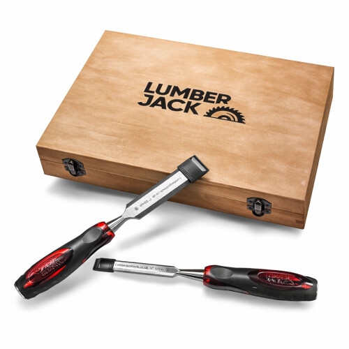 Lumberjack Chisel Set with Split-Proof Handles 8Pc 1