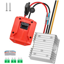 Convertitore Step-Down da 18 V A 12 V per Adattatore Batteria per Power Wheel da 18 V, Convertitore Buck CC 12 V 20 A 240 W con Fusibile