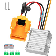 Convertitore Step-Down da 20 V A 12 V per Adattatore per Batteria per Power Wheel da 20 V, Convertitore Buck 12 V 20 A 240 W con Fusibile