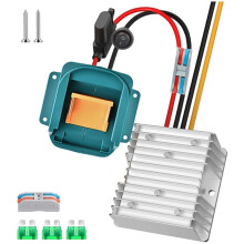 18V Naar 12V Step-Down Converter voor 18V Power Wheel Accu Adapter 12V 20A 240W Buck Converter met Zekering
