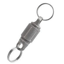 Magnetischer Schlüsselanhänger Aus Titanlegierung, Schnellverschluss, Abnehmbarer Schlüsselanhänger, Sicheres Verriegelungssystem, 360 Drehbar