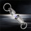 Titanium Alloy Magnetic Key Holder, Quick Release Keychain, Detachable Keychain, Safely Lock System, 360  Rotatable 2