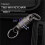 Titanium Alloy Magnetic Key Holder, Quick Release Keychain, Detachable Keychain, Safely Lock System, 360  Rotatable 5