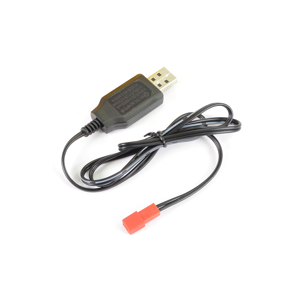 Huina 1550/1570/1573/1574/1577 Usb Charger Jst Connector Cyp1004 Red 5056135710715