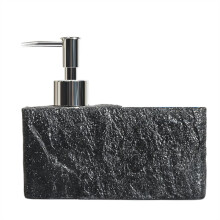 Soap Dispenser Kitchen Sink and Bathroom Soap Dispenser Imitation Rock Liquid Hand and Dish Soap Dispenser A