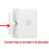 Interruttore Luce Wireless Intelligente per Camera da Letto - Telecomando, Accensione/Spegnimento Automatico, Ideale per Comodità e Risparmio, per La 7