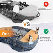 Esticador de Calças Jeans - Esticador de Cintura Resistente com Alça, Fácil de Usar