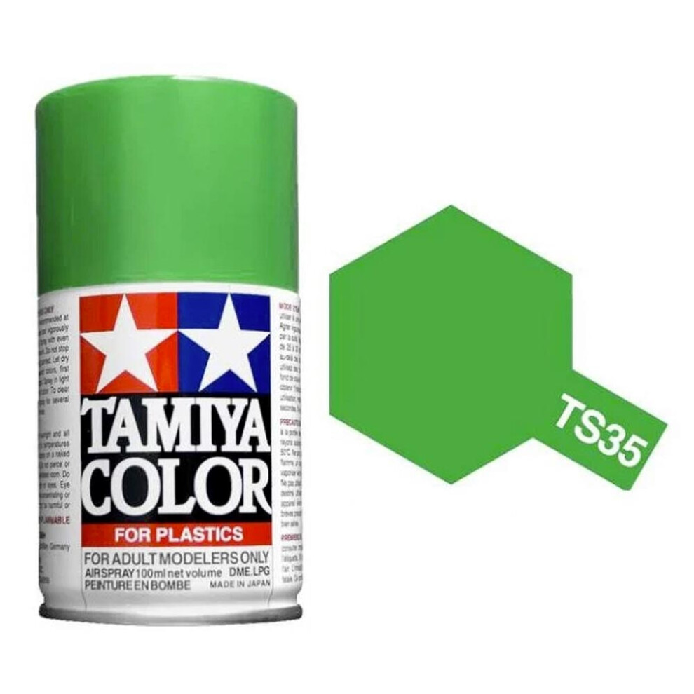 Tamiya Ts-35 Park 100Ml Plastic Model Kit Spray Paint 85035 Green