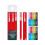 DSPIAE Aluminum Alloy Medium/Small Sanding Boards (Red) 4pcs AS-RD15 1